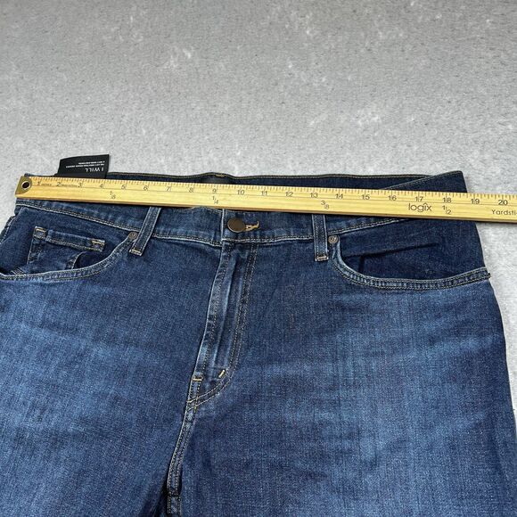 J Brand Jeans Mens 38 Black Tyler Perfect Slim Dark Rinse Cotton Blend Denim - Picture 4 of 14